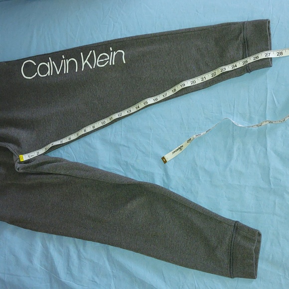 Men's Sleepwear Charcoal Gray (S) Drawstring Sweatpants - Picture 2 of 9